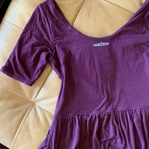 Imbōdhi jumpsuit harem romper bōdhi amethyst purple